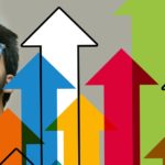 man look up with arrows.Image by Gerd Altmann from Pixabay